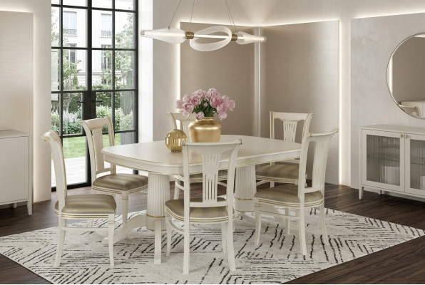 Fauteuil Stull Design Holz Textil Polster Iesszëmmer Stoff Still Lehnstull