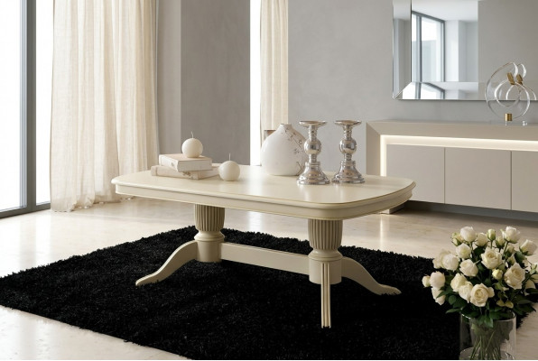 Barock Rokoko Couchtisch Holz Dësch Säitentafel Sofa Couch Dëscher Neien