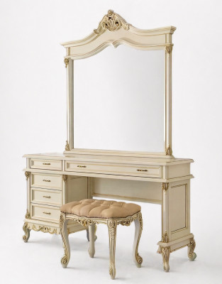 Hocker Designer Luxus Barock Rokoko Polster Bank Sëtz Sëtz Relax Antik