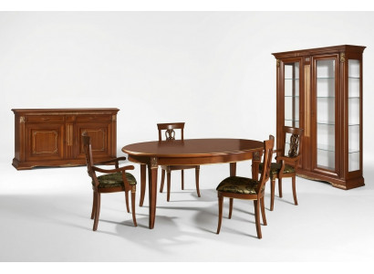 Iessdësch Grupp Iesszëmmer Wunnzëmmer Holz Barock Rokoko Italien Möbler