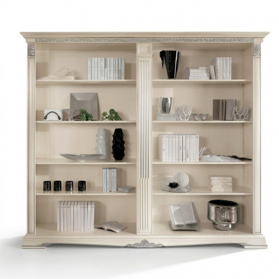 Büro Bicherregal Akteschaf Luxus Miwwel Stil Antik Schaf Barock Massivholz