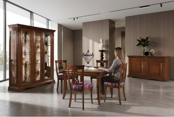 Iessdësch Iessdëscher Dëscher Dësch Design Klassesch Holz Barock Rokoko Miwwelen nei