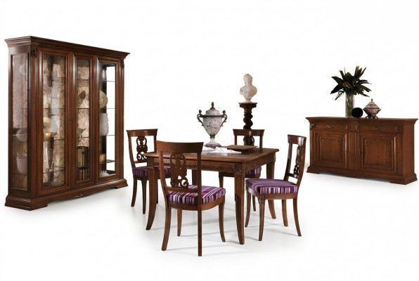 Iessdësch Iessdëscher Dëscher Dësch Design Klassesch Holz Barock Rokoko Miwwelen nei