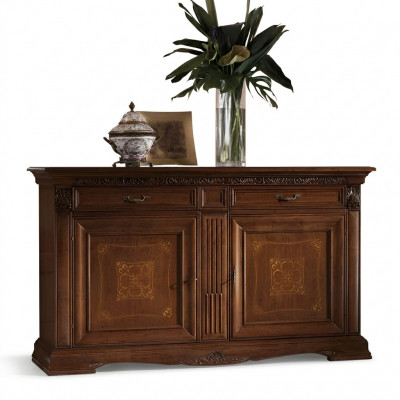 Héichwäerteg Klassesch Kommode Massivholz Sideboard Kommodenschaf Hotel Nei