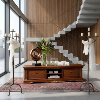 Sideboard Luxus Design Kommode Anrichte Side Lowboard Schaf Wohnzëmmer RTV TV