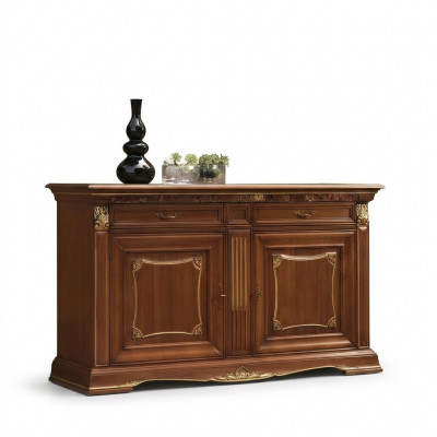 Kommode Säitestock Wunnzëmmer Barock Kommode XXL Design Neit Massivholz