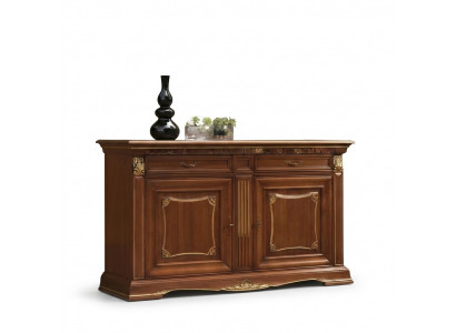 Kommode Säitestock Wunnzëmmer Barock Kommode XXL Design Neit Massivholz