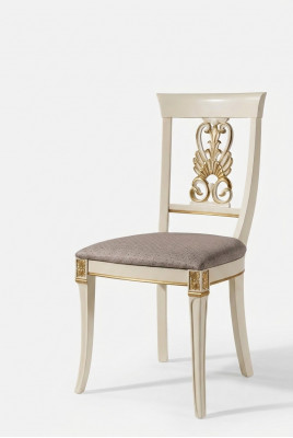 Luxus Design Polster Still Stiiler Sëtz Réck Massivholz Iesssall Barock