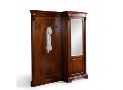 Flur Garderobe Set mat Schaf a Paneel Diele Landhaus Miwwelen