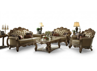 Design Sofagarnitur 3+2+1 Sëtzer Set Sofa Këssen Couchen Couch Modern
