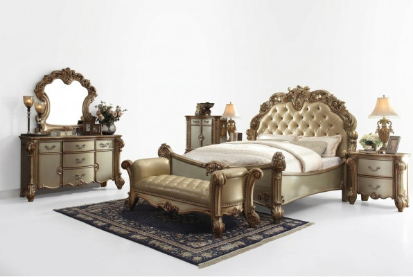Klassescht Bett Barock Chesterfield Rokoko Stil Duebel Lieder Hotel Antik