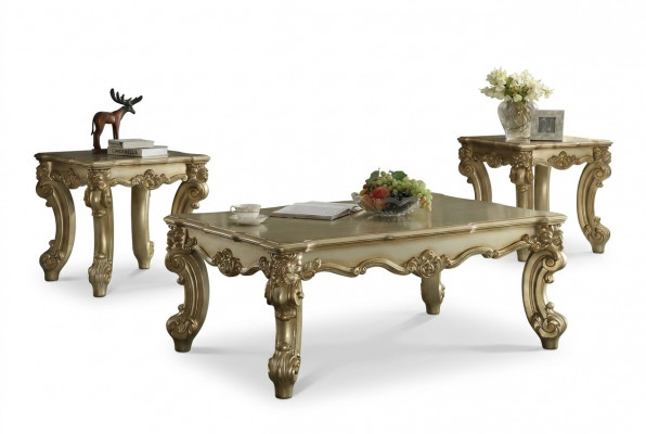 Edlen Design Couchtisch Beistelltisch Sofa Wunnzëmmer Dësch Barock