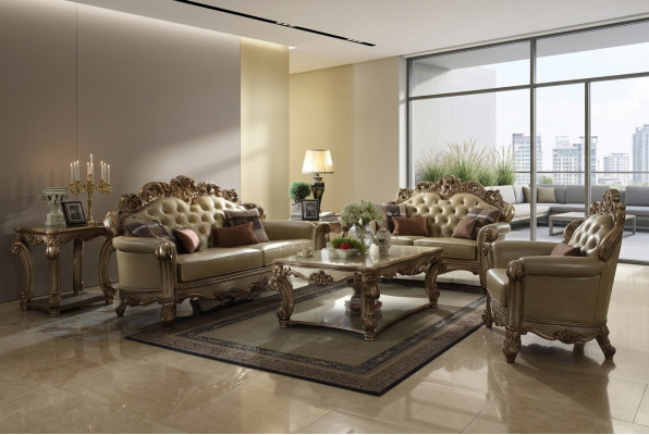 Klassesch Dräisëtzer Canapé Chesterfield Sofa Polstersofaen Canapéen
