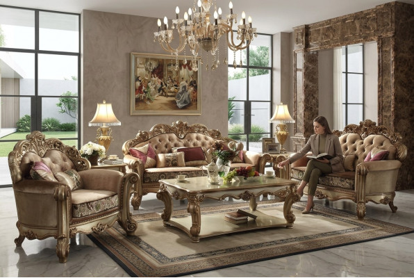 Sofagarnitur 3+2 Sëtzer Klassesch Wunnlandschaft Sofas Couchen Pousteren