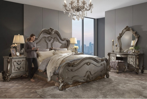 Chesterfield Barock Bett Duebelbett 2x Nuetsdëscher Holz Design Better