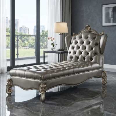 Chaiselongues Chesterfield Luucht Chaiselongue Lieder Sofa Relax Sëlwer Barock
