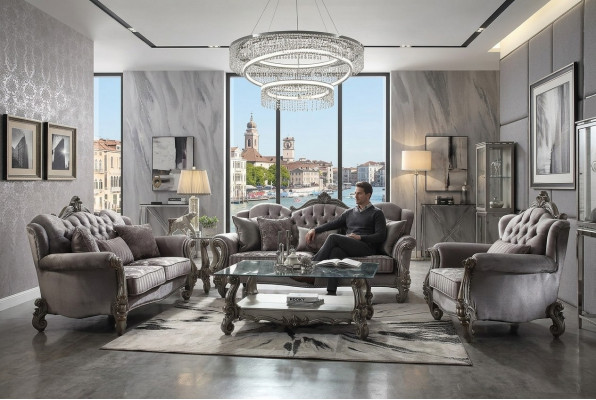 Design 3-Sëtzer Relax Club Sofas Lounge Sofa Textil Polster Couch Stoff