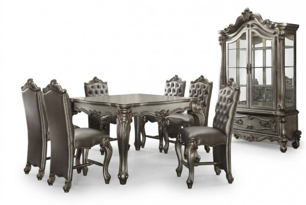 Barock Antiquitéit Stil Iessdësch Dësch Echt Klassesch Holz Designer Dëscher