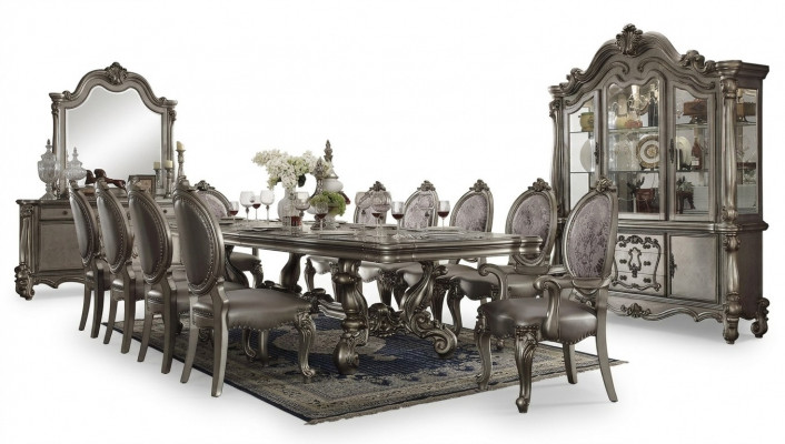 Iessdësch Iessdëscher Dëscher Dësch Büro Design Klassesch Dekor Holz Barock