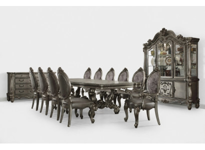 Iesszëmmer Set Barock Rokoko Dësch 10x Still Anriicht Kommod 13tlg.