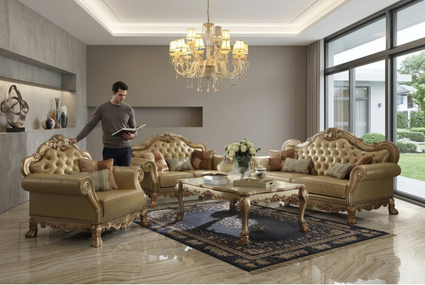 Sofa-Set 3+1+1 Still Set Relax Design Sofas Polstersofa Couchen Lieder