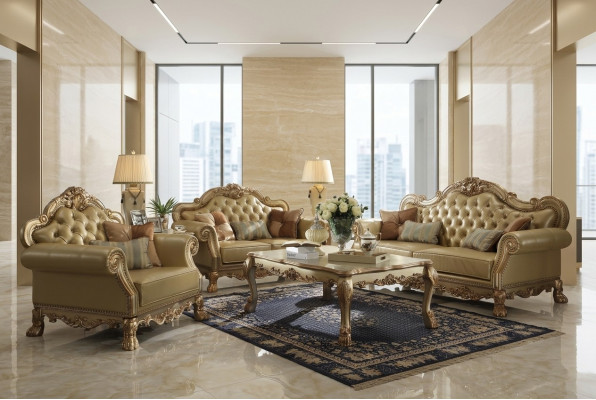Sofa-Set 3+1+1 Still Set Relax Design Sofas Polstersofa Couchen Lieder