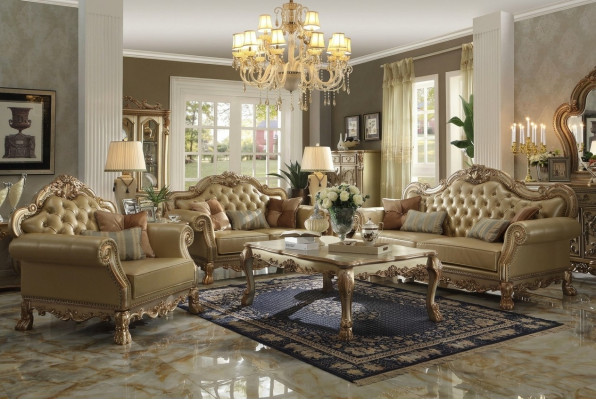 Sofa Garnitur 3+2+1 Sëtzer Sofa Couch Polster Garnitur Couchen Chesterfield Lieder