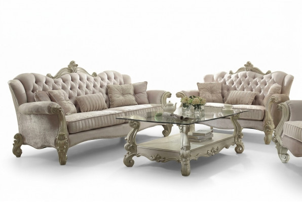 Chesterfield Canapé-Set 3+2+1 Sitz Set Design Sofa Polster Canapéen Canapé