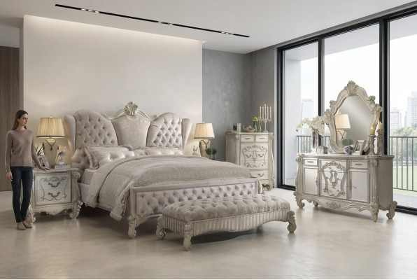 Kinneksgrousst Bett Chesterfield Luxus Hotel Better Barock Rokoko