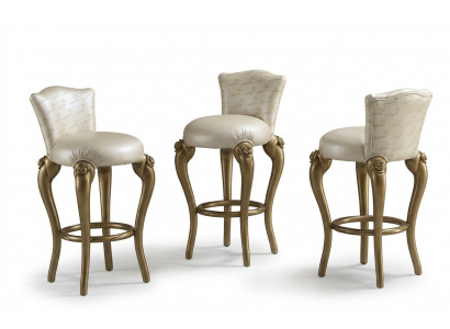 Barhocker Stull Fautuell Bar Hausbar fir Theke Tresen Barschaf Dekor Barock