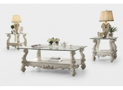 Dësch Niewendësch Couchtisch Wunnzëmmerdësch Holz Dëscher Sofa Niewendësch