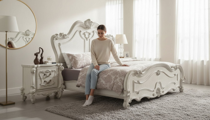 Bett Design Duebelbett Better Luxus Klassiker Barock Chesterfield