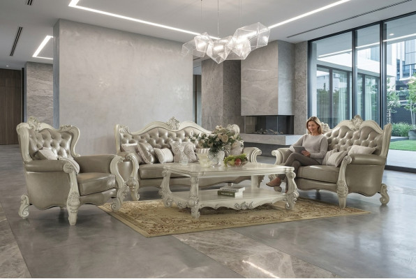 Canapé-Set 3+2 Sëtz Set Design Sofa Polster Deko Couchen Couch Luxus