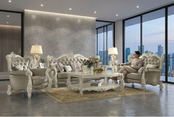 Sofagarnitur 3+1 Sëtzer Sofa Couch Polster Garnitur Couchen Grupp