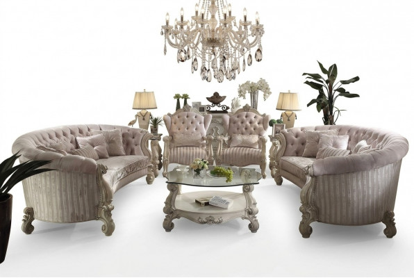 Sofagarnitur 4+1 Sëtz Klassesch Wunnlandschaft Sofas Couchen Polsterer