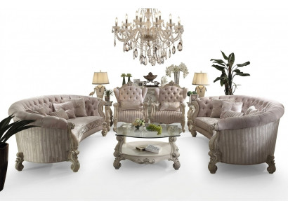 Sofagarnitur 4+1 Sëtz Klassesch Wunnlandschaft Sofas Couchen Polsterer