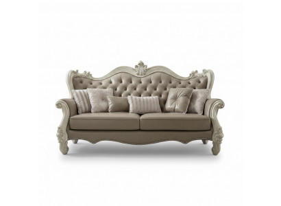 Dräisëtz 3-Sëtzer Relax Sofas Lounge Sofa Lieder Polster Couch Stoff