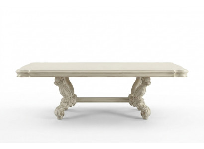 Barock antik Stil Iessdësch Dësch Holz Eechte Klassesch Designer Dëscher