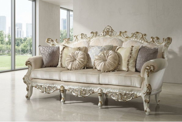 Luxus Sofa Design Couch Polster Klassesch Mobiliar Dräisëtzer Dräisëtzer