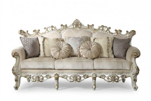 Luxus Sofa Design Couch Polster Klassesch Mobiliar Dräisëtzer Dräisëtzer