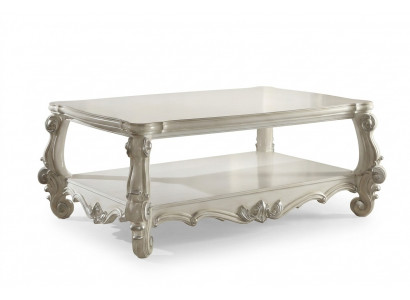 Edlen Designer Klassesch Canapé Deko Säitentisch Dësch Holz Barock