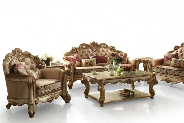 Soffagasett 3+2+1 Sëtzer Set Design Soffa Këssen Couchen Canapé Luxus