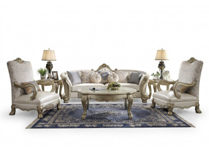Sofagarnitur 4+1+1 Sëtzer Woohnlandschaft Canapé Couch Polster Garnitur