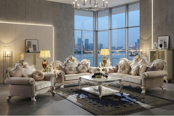 Klassesch Design Sofagarnitur 3+2 Sëtzer Garnitur Sofa Luxus Sofas 2 teileg Set