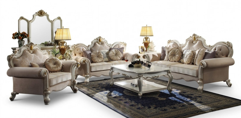 Klassesch Design Sofagarnitur 3+2 Sëtzer Garnitur Sofa Luxus Sofas 2 teileg Set