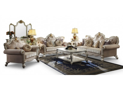 Klassesch Design Sofagarnitur 3+2 Sëtzer Garnitur Sofa Luxus Sofas 2 teileg Set