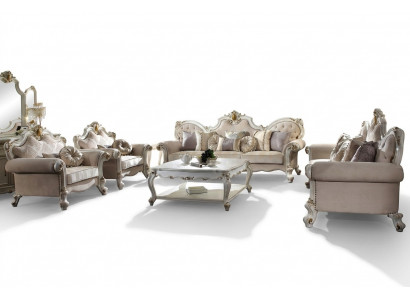 Textilssofagarnitur 3+2 Sëtzer Set Garnitur Polstersofa Couch Designersofa Nei