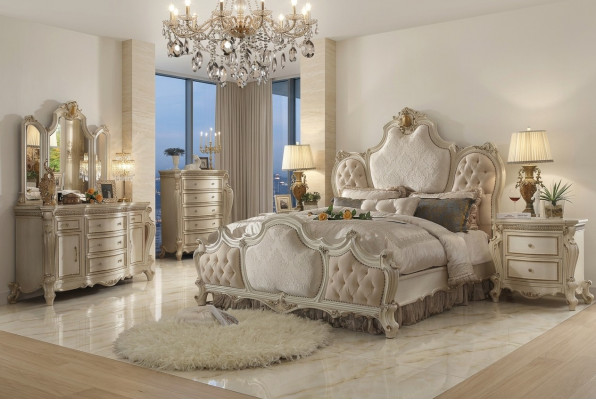 Klassesch Bett Barock Chesterfield Rokoko Hotel Stil Duebel Lieder Antik