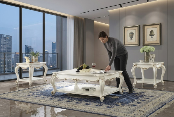 Deko Kaffisdësch Canapé-Dësch Bäidësch Dësch Designer Wunnzëmmertisch