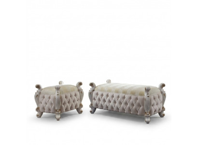 Fousshocker Club Lounge Hocker Lieder Textil Ottoman Designer Pufa Ottoman.